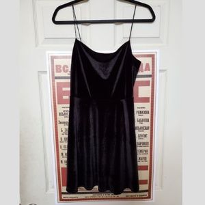 Urban Outfitters Dresses - Urban Outfitters Velvet Straight-Neck Mini Dress Urban Outfitters Dresses - Urban Outfitters Velvet Straight-Neck Mini Dress